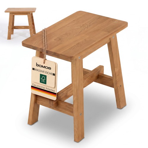 Bank hocker massivholz fsc - bank,