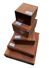 Perlholz 15x15x5cm Holz