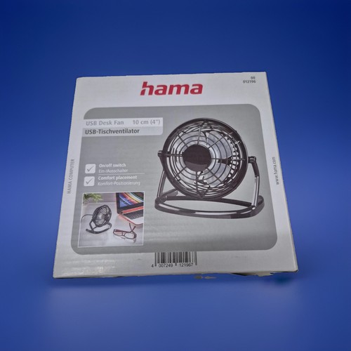 Hama usb desk fan - hama, schwarz