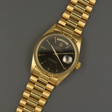 ROLEX Day Date 18038 SERVICE 1987 36mm Saphirglas Gold 18k President