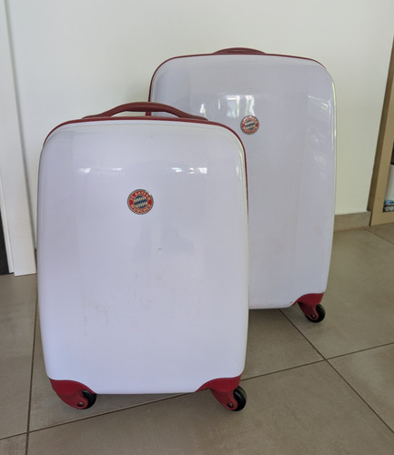Titan hartschalenkoffer - 2x,