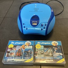 LENCO SCD-24 CD Player , UKW-Radio Blau , Kids , Portable oder Strom