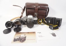 Vintage PorstReflex CX6 1.8 analoge Spiegelreflexkamera 1:2.8/34+135mm G.D.R.