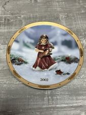 Goebel Jahresteller 2002 Weihnachtsteller