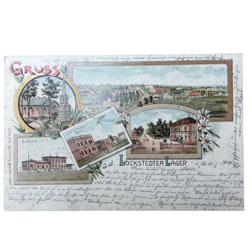 Postkarte lockstedter lager - postkarte,