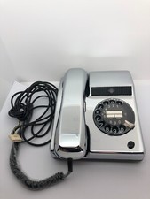 70erJahre T&N Fernsprechapparat T4 Chrom Wählscheiben Telefon AS4 NEU OVP