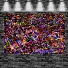 XXL Abstraktes Laser 160cm x