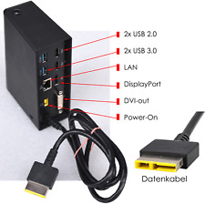 PORT REPLICATOR DOCKING STATION LENOVO THINKPAD E555 E540 E440 E455 DU9033S1 D25
