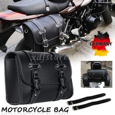 Schwarz Motorrad Seitentasche