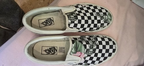 Vans slip checkboard - vans, on