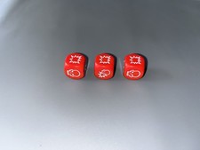 Blood bowl block würfel - blood,