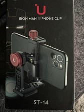 Ulanzi ST-14 Iron Man III Phone Clip Cold Shoe Mount