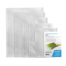 Vakuumbeutel Vakuumfolie KOMPLETT SET hochwertige Struktur, goffriert ALLPAX