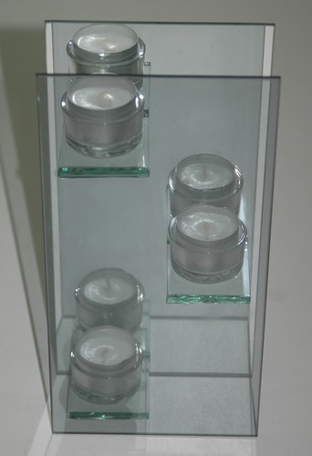 Stylischer teelichthalter mit - stylischer,
