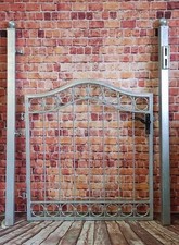 Gartentür Pforte Tor Metall