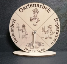 Bier Uhr Wein Uhr Whisky Uhr lustiges Geschenk für Männer und Frauen aus Holz Du