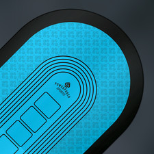 PowerPoker  "Sports Edition" Pokermatte XXL Premium Pokertisch Auflage / B-WARE