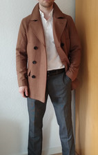 Pea Coat S Beige/Camel 58%