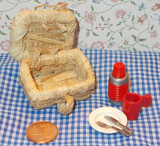 Puppen Picknick - Korb mit