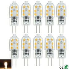 10X G4 LED 5W 12V Warmweiß