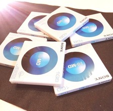 HI-Minidisk SONY 1GB BLAU-NEU-
