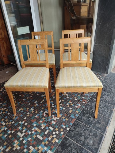 Biedermeier stühle set - 4,