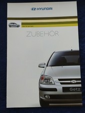 Hyundai Getz Zubehör Prospekt 09.2002