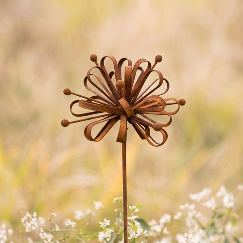 Gartenstecker dahlie edelrost - dahlie,