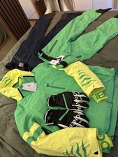Bogner Skijacke Hose Handschuh Skihelm Fedor Zweifarbig Set 46 Neue M Etikett