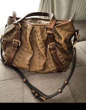 Burberry Schultertasche Leder