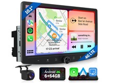 6GB 64GB 10,1"Autoradio Radio