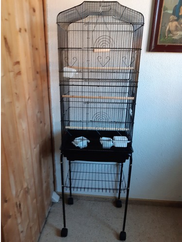 Vogelkäfig mit ständer - vogelkäfig,