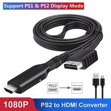 PS2/PS1 zu HDMI Audio Video