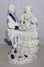 Porzellan figur barock rokoko - porzellan,