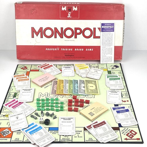 Vintage monopoly set ovp - set,