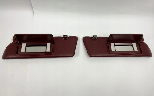 Illuminated sun visors set - sun,