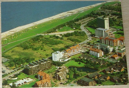 Luftbild cuxhaven döser - cuxhaven,
