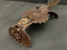 Alt Vintage Selten Eisen Handgefertigt Schöne Küche Gemüse / Fleisch Cutter Tool