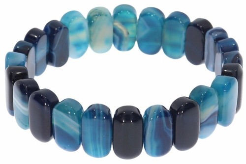 Achat blau carbochon schmuck - ,