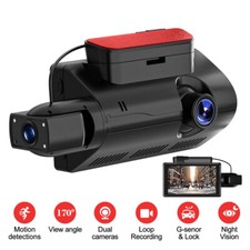 3.0" Dual Lens Autokamera