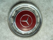 Mercedes 1x Radkappe 14 Zoll Chrom Rot 529 