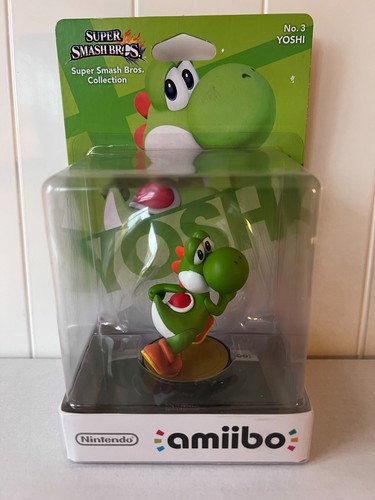 Yoshi amiibo figur super smash - yoshi,