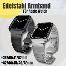 Edelstahl Armband Für Apple Watch ULTRA Titan 11 10 9 8 -1 ✅ SE 38 - 49mm Metall
