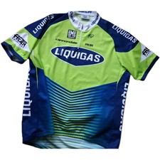 Santini LIQUIGAS Radsport-Bike-Trikot-Shirt-Jersey 6XL/60 Italy UCI Cannondale n