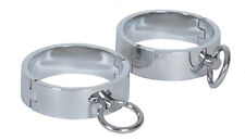 High Quality Chrom Handschellen Handeisen Stahl Fußschellen Fußeisen Cuffs