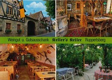 AK RUPPERTSBERG - WEINGUT + GUTSAUSSCHANK KELLER'S KELLER UNGELAUFEN!