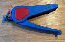 Abisolierzange automatisch blau rot, Abisolier Werkzeug Kabelschneider integr.