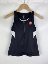 Castelli Damen Radsport Ärmellos Tank Top Trikot Gr.M