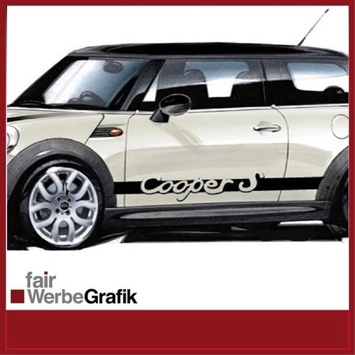 Aufkleber mini cooper - "mini,