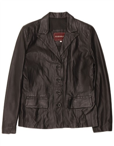 Vintage damen crop lederjacke - crop,